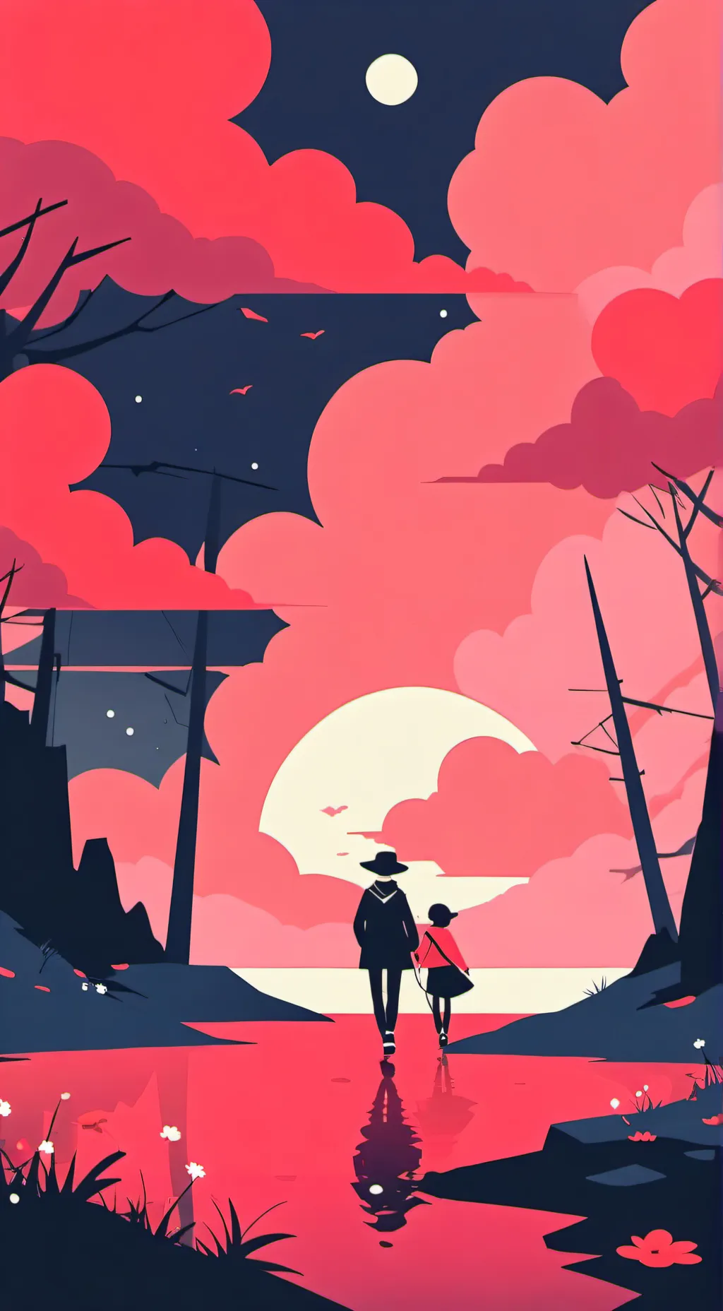 ai character: Count to 100 (^.^) background