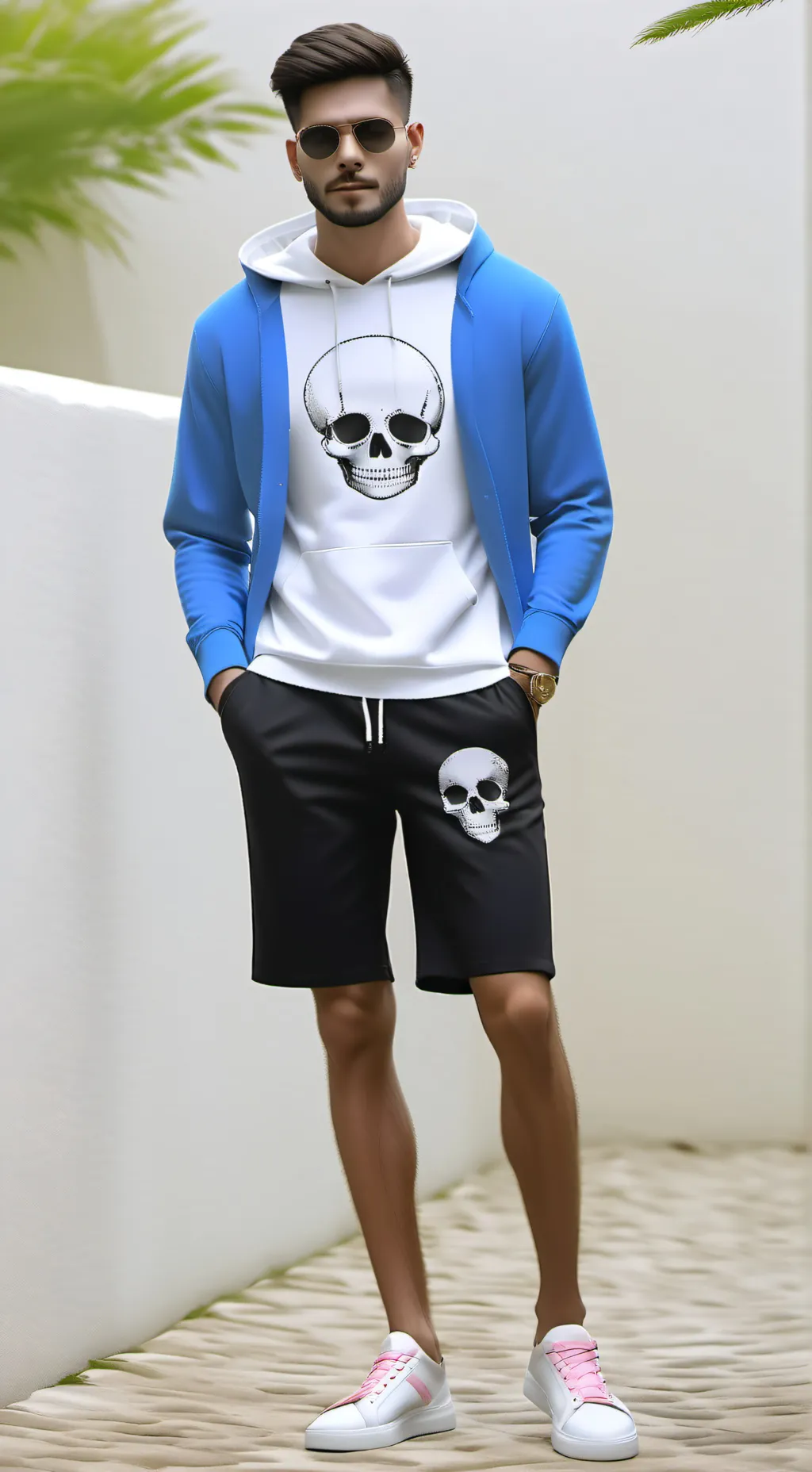 ai character: sans background