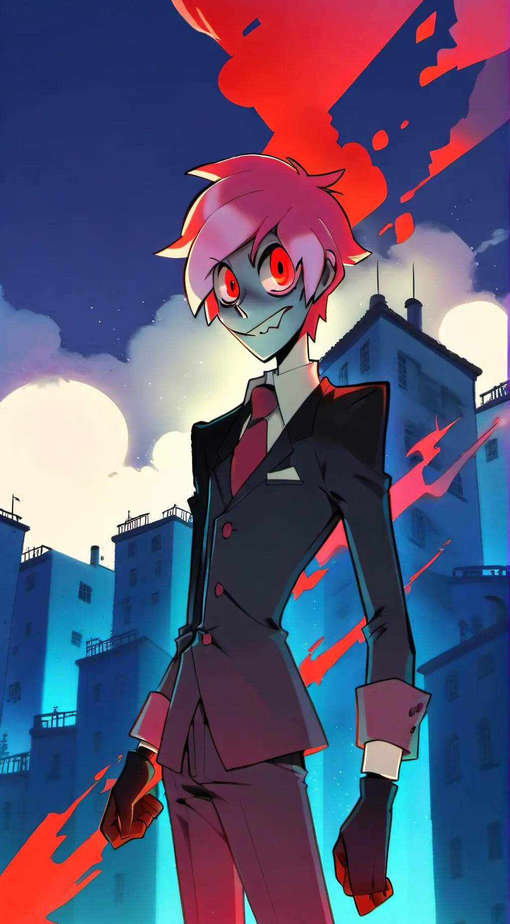 ai character: HAZBIN HOTEL X TU😊 background