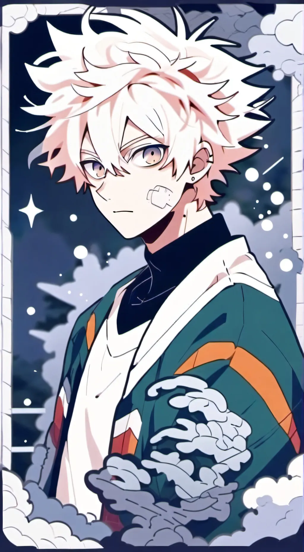 ai character: bakugo fear background