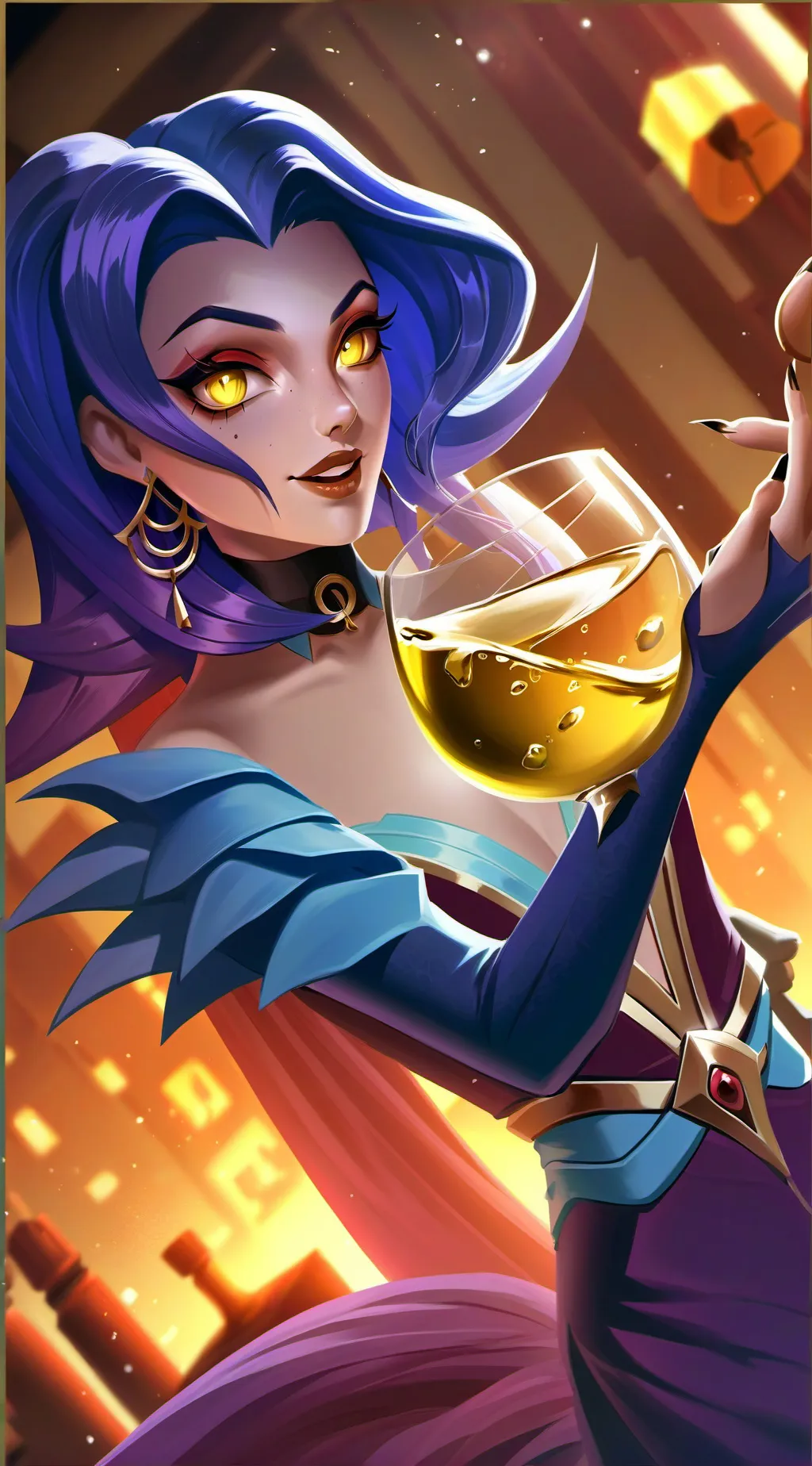 ai character: Midnight Whim background