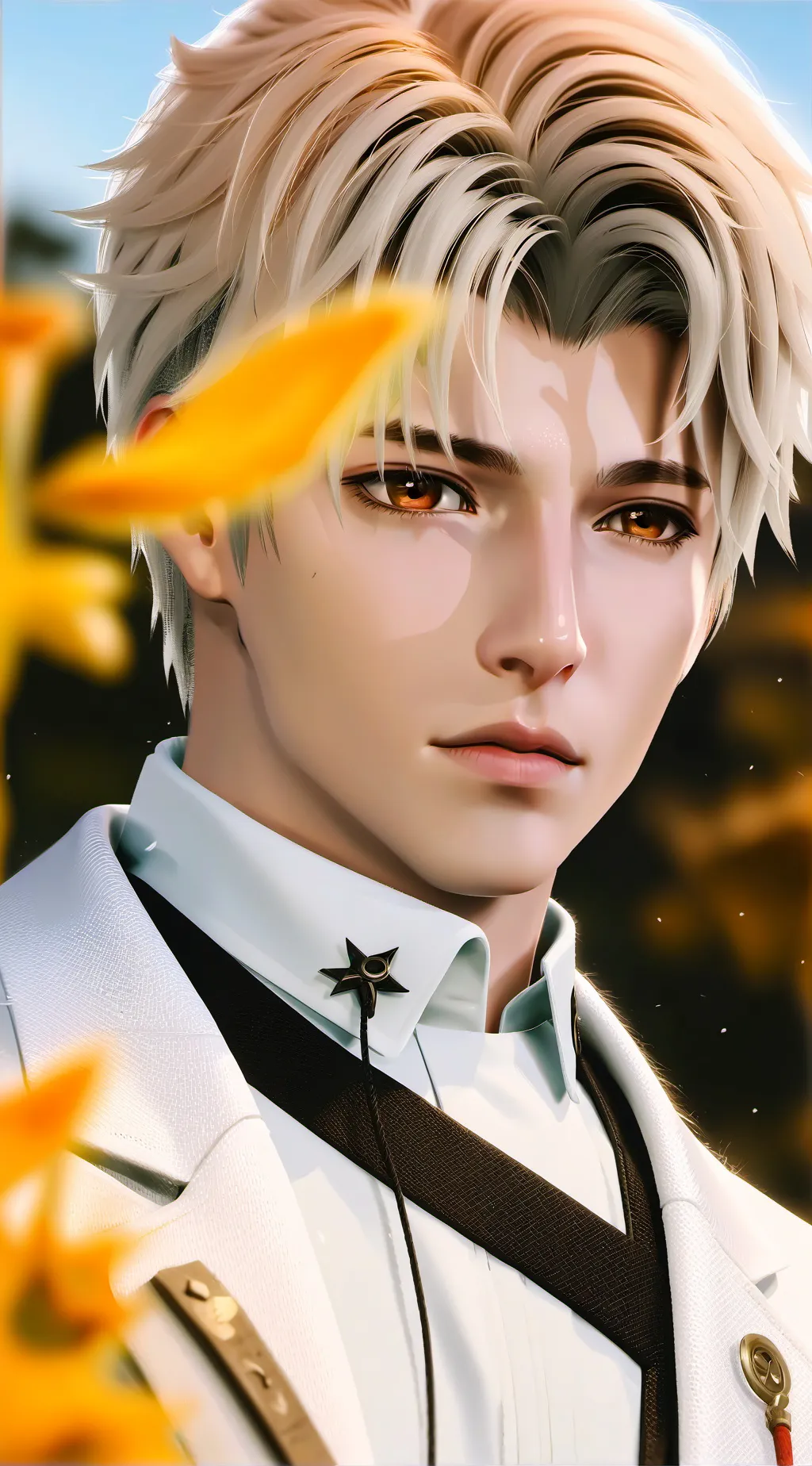 ai character: Perfectionist Partner background