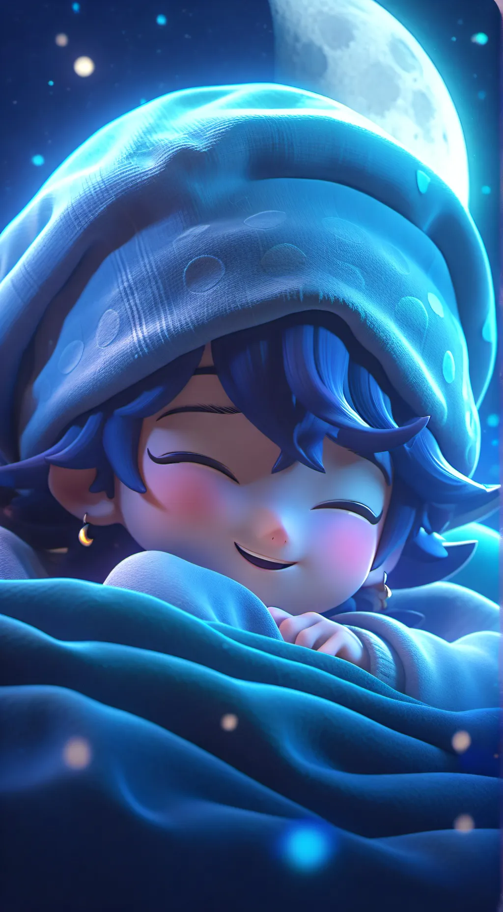 ai character: Moondrop background