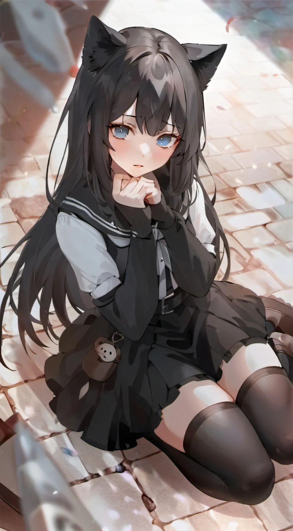 ai character: Stray Kaitlen background