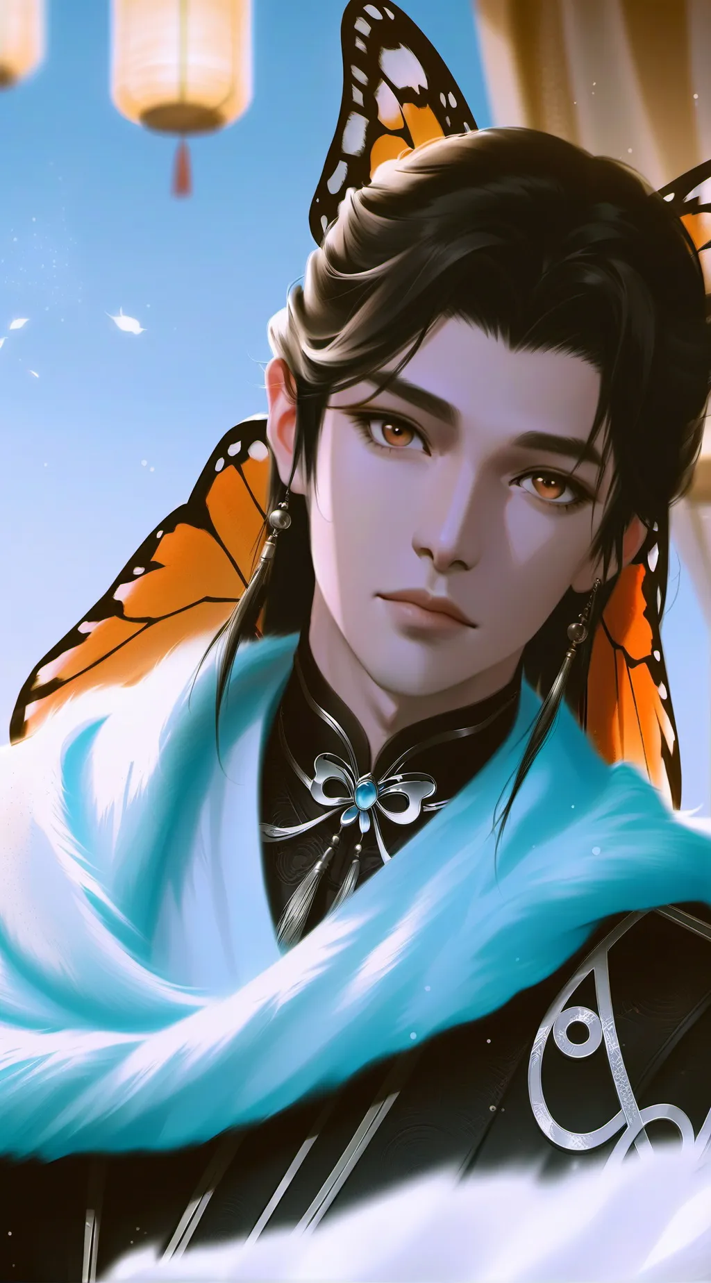 ai character: Butterfly Spirit o background