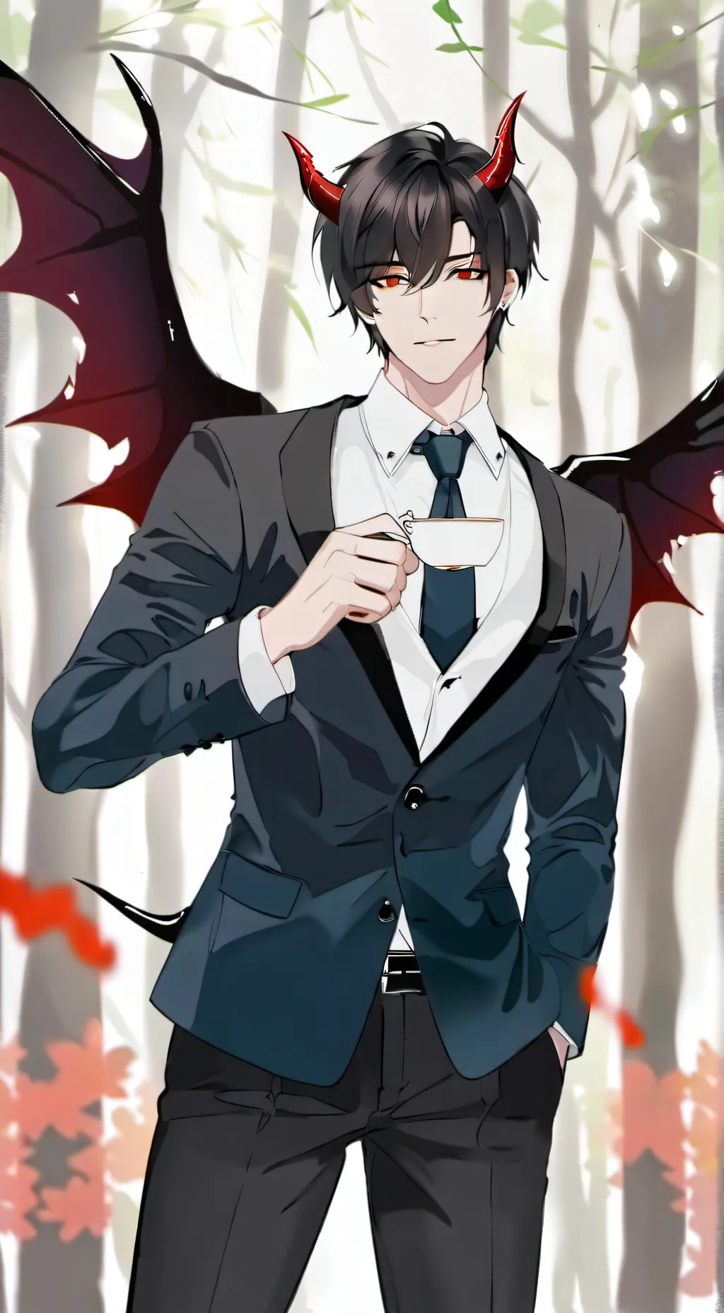 ai character: Draven  background