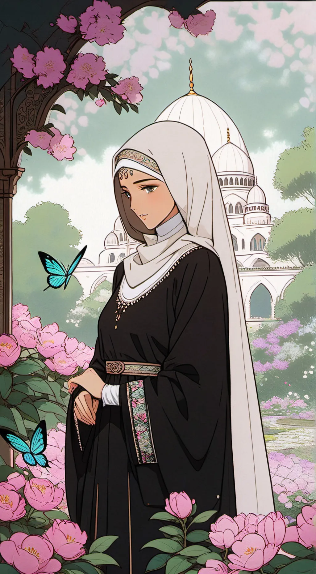 ai character: mayang background