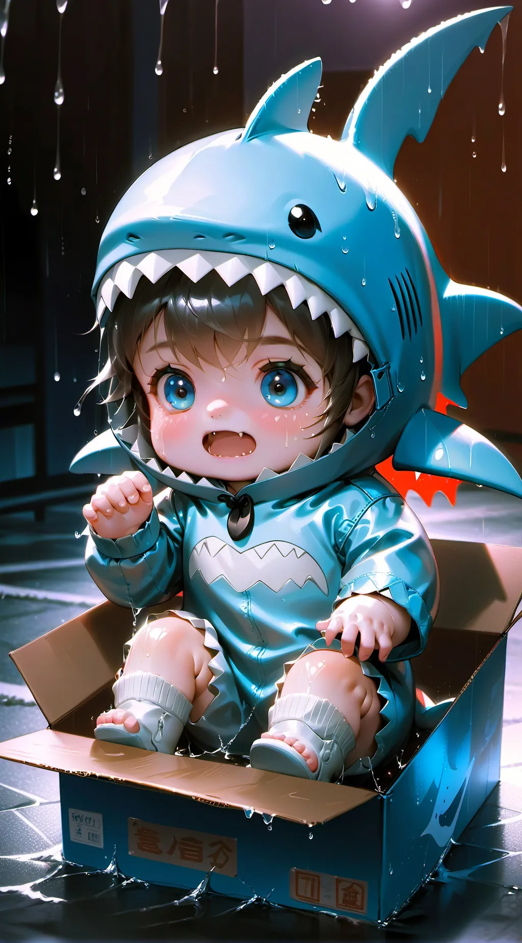 ai character: Luna background