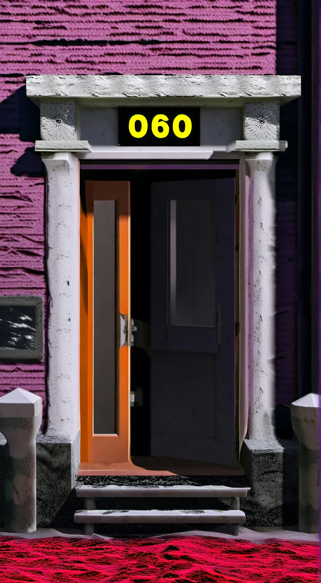 ai character: doors background