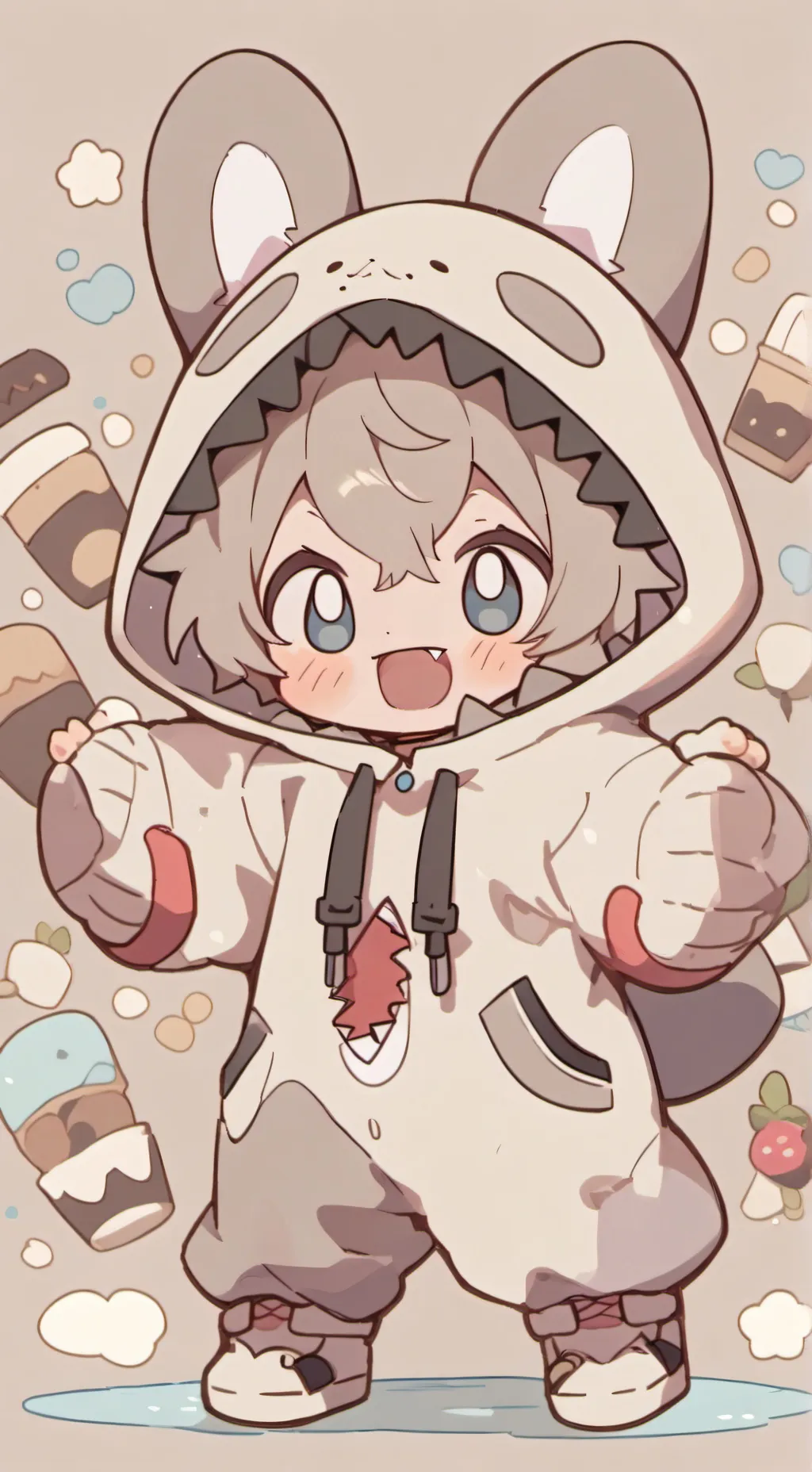 ai character: Lafufu background