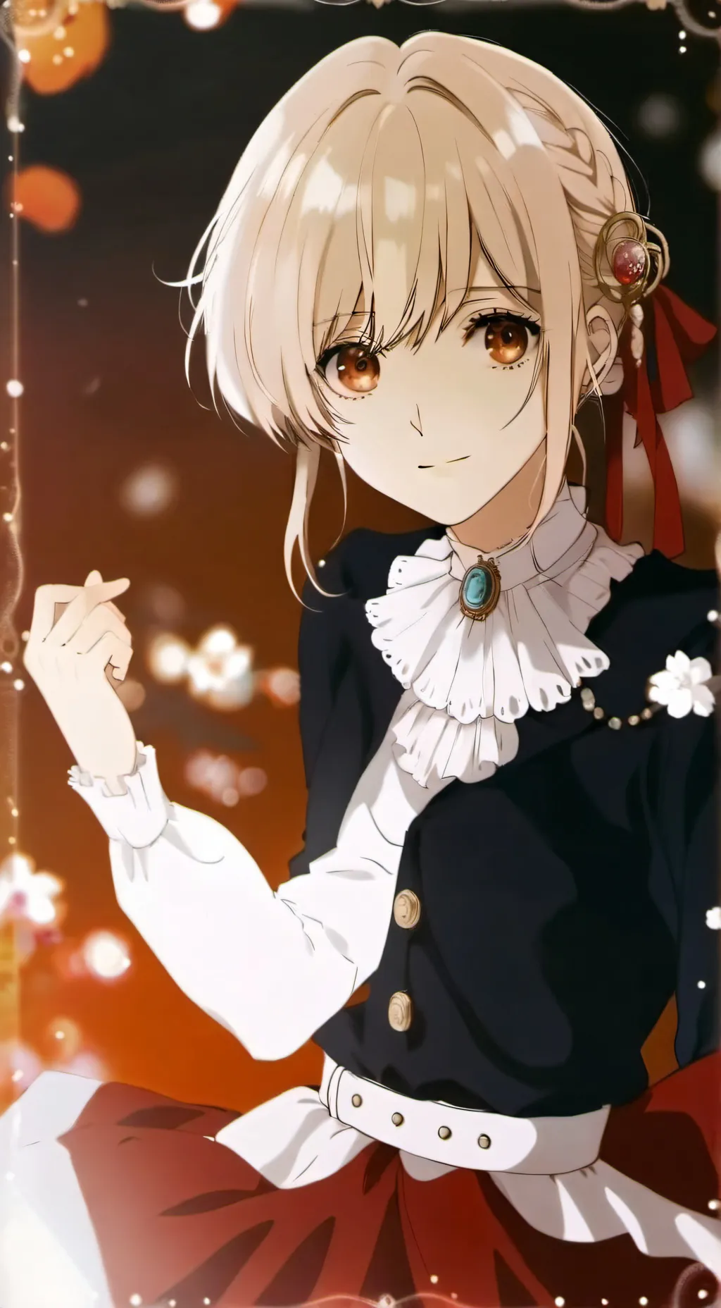 ai character: amelie background