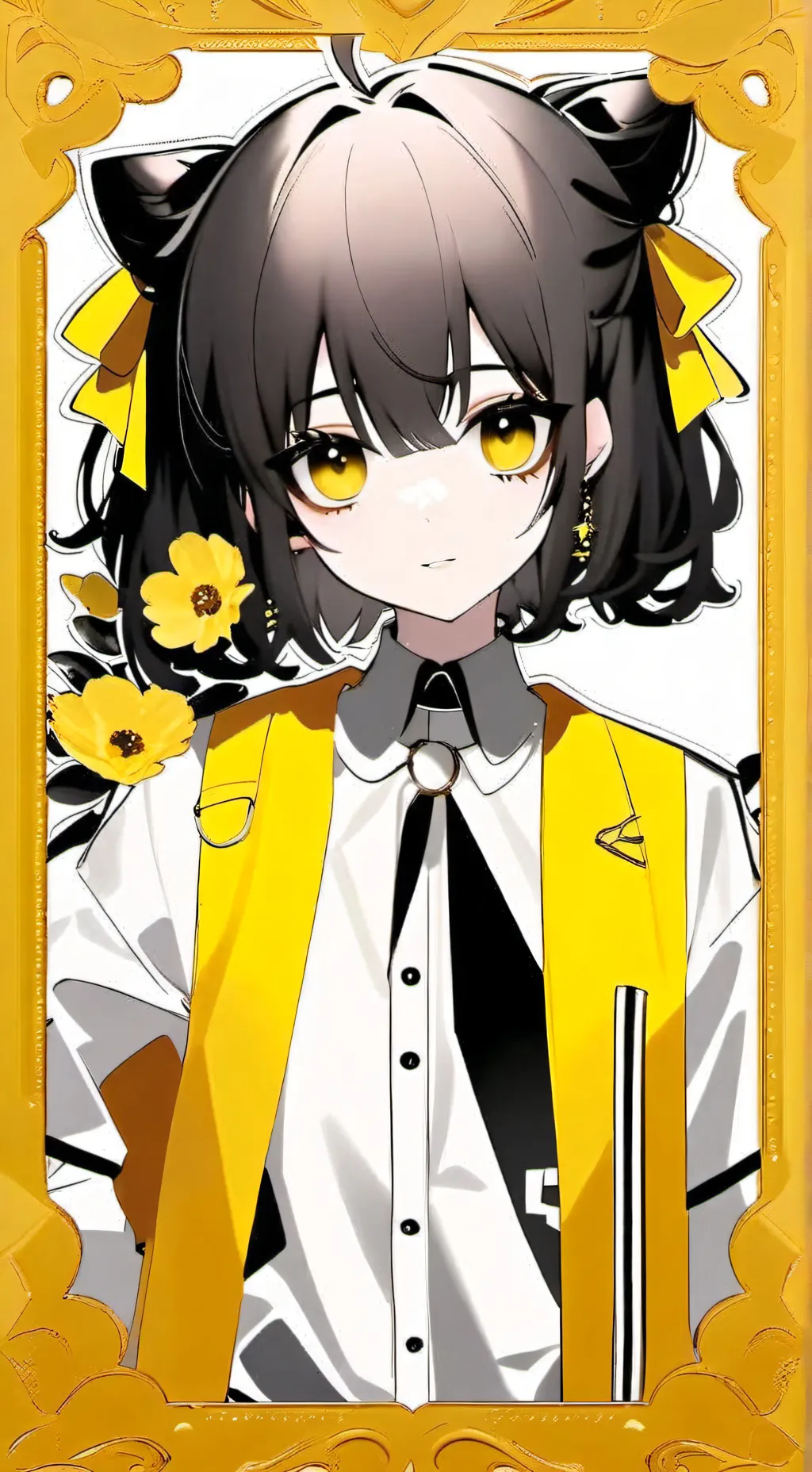 ai character: 💮🌺|ᒎᑌᑎᗴ|🌺💮 background