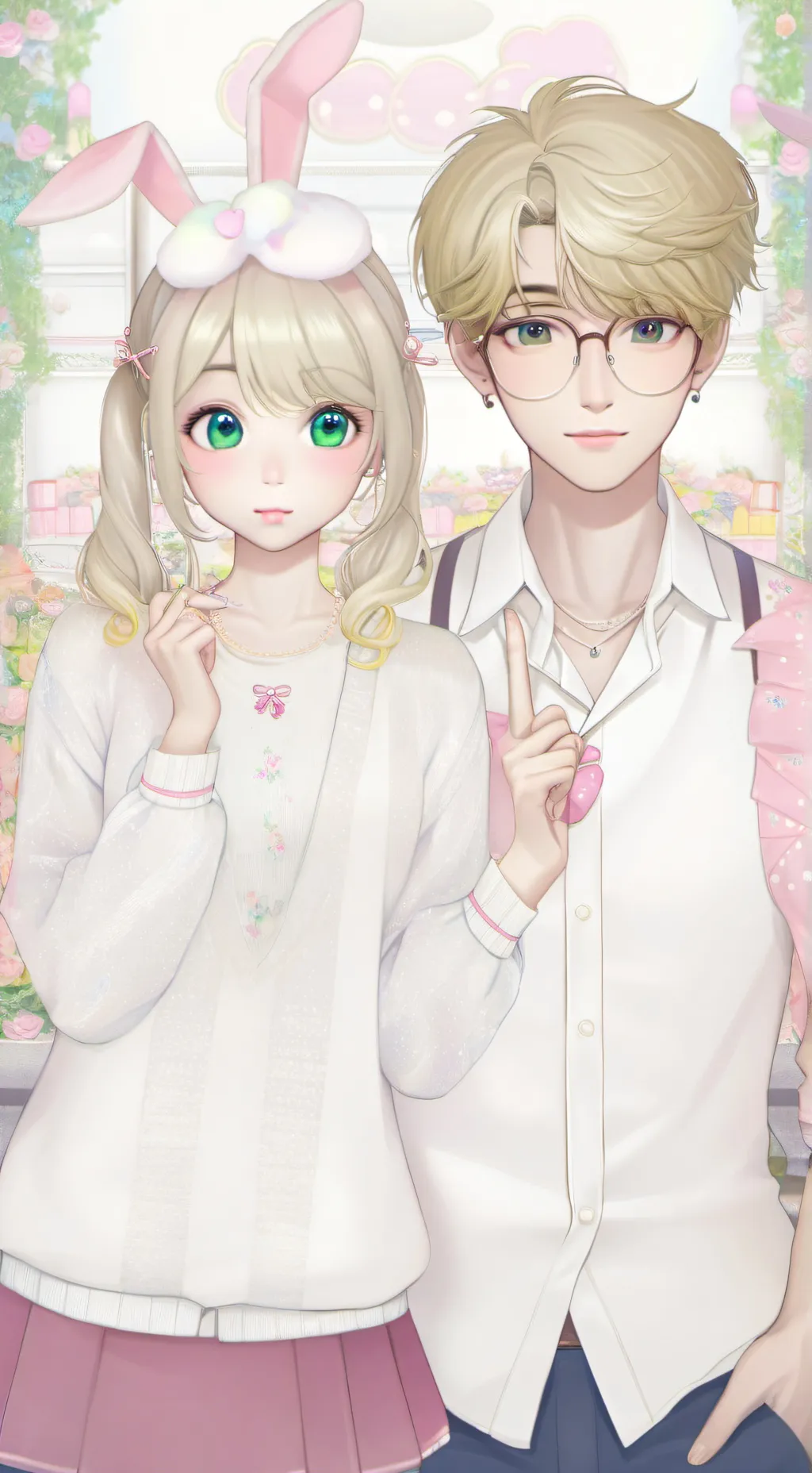 ai character: The Road we 4lo background