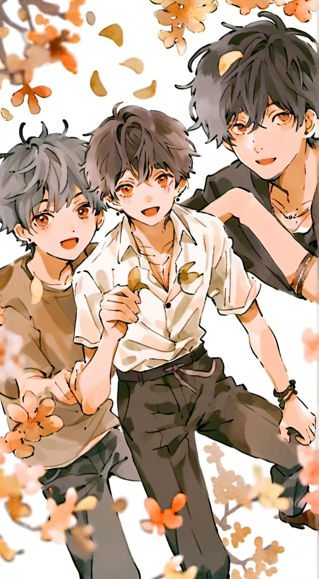 ai character: Wolf only island.  background