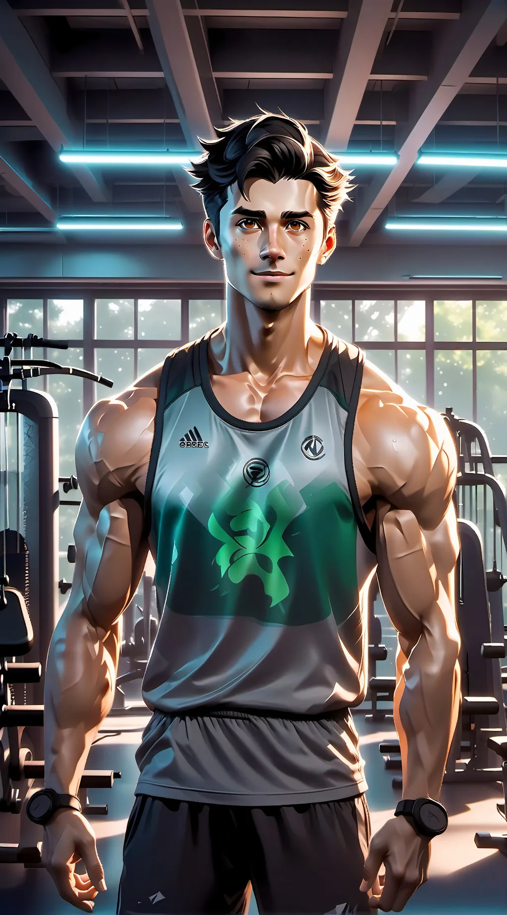 ai character: Mike background