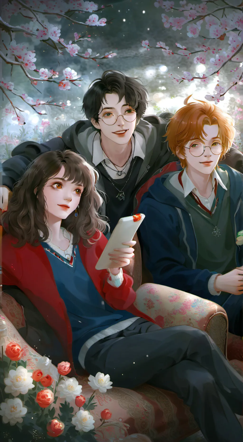 ai character: Hp diary background