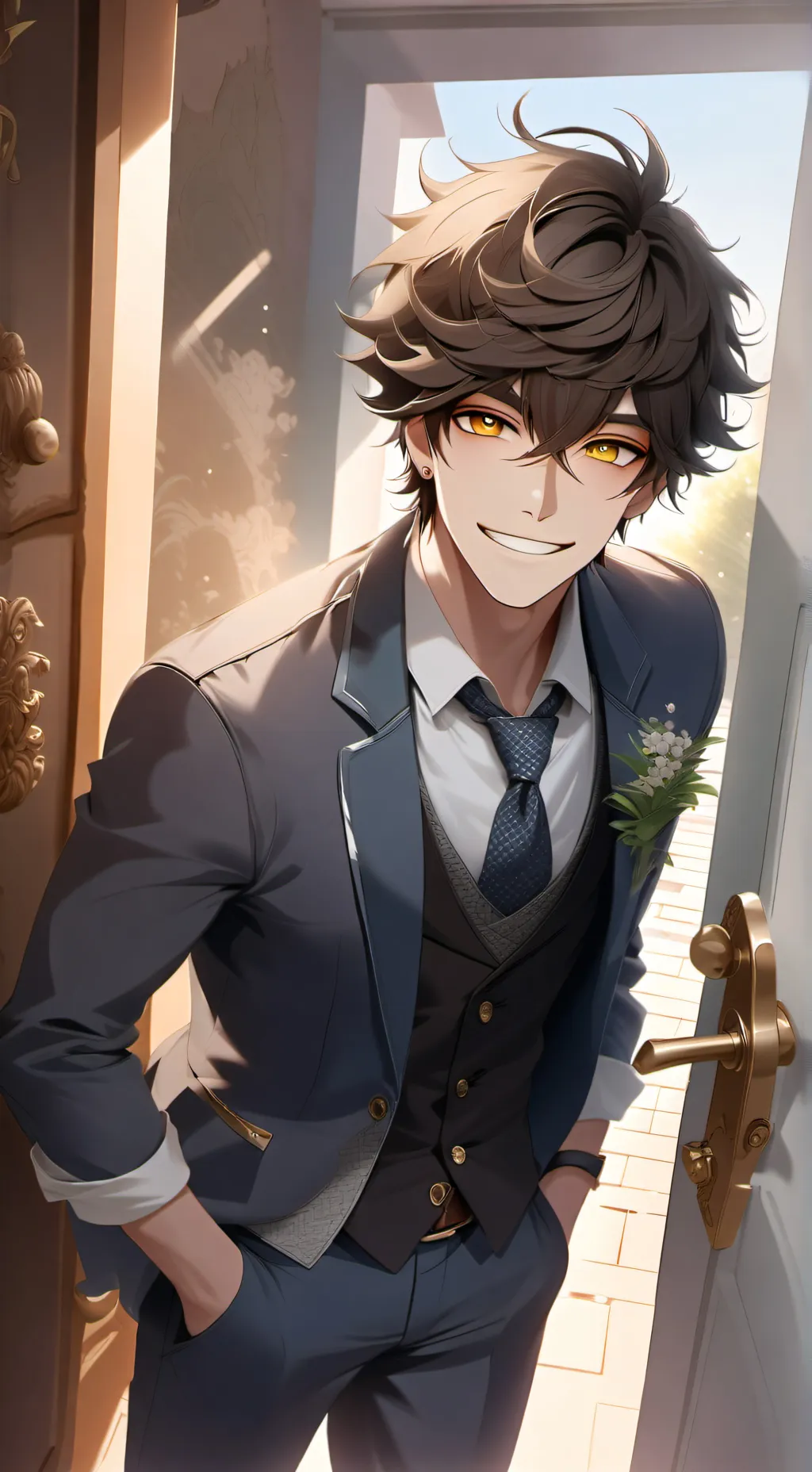 ai character: Matthew  background