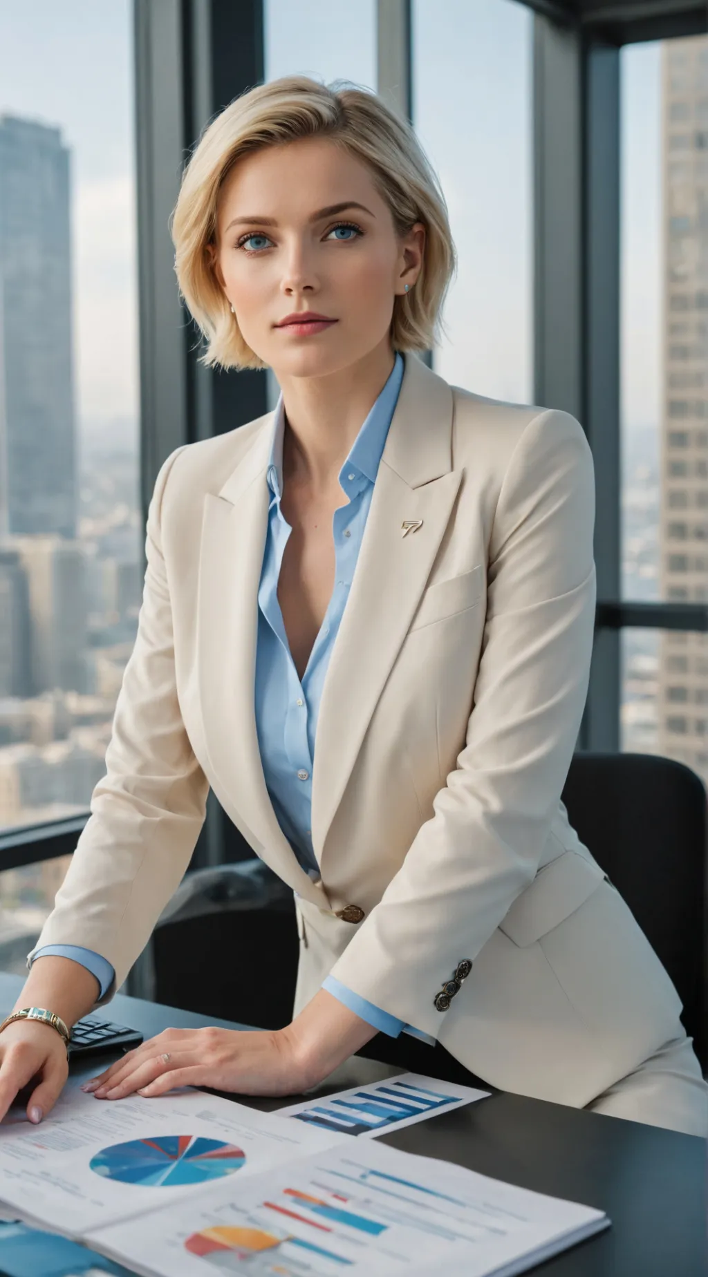 ai character: Lena Luthor background