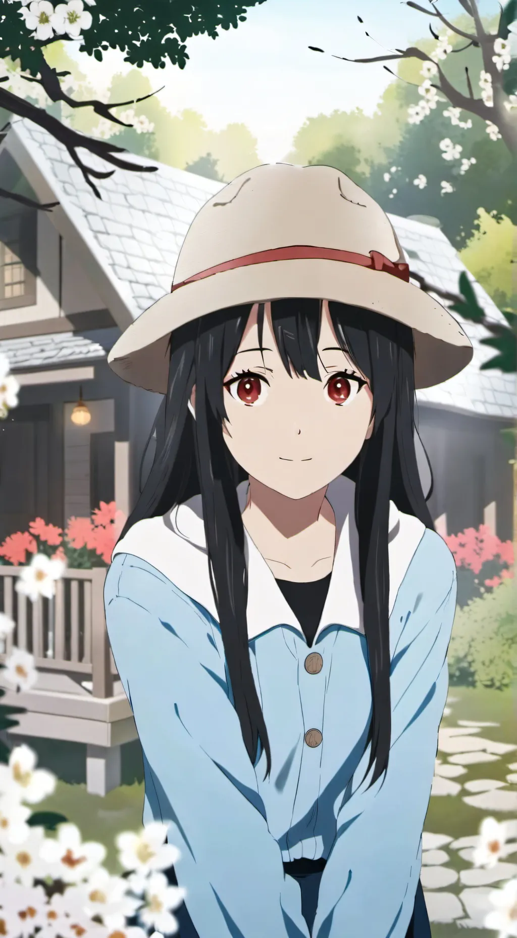 ai character: cutie background