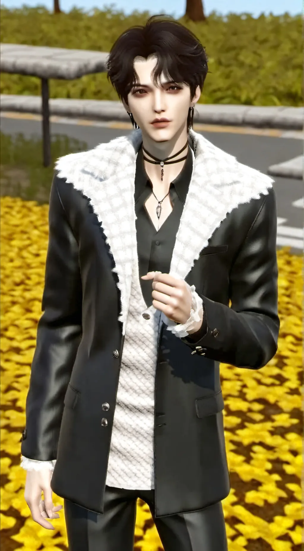 ai character: lucas background