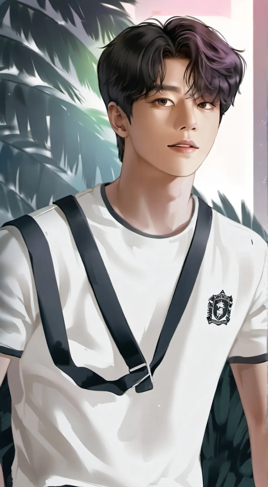 ai character: Nathan \(▪︎>_<▪︎)/ background