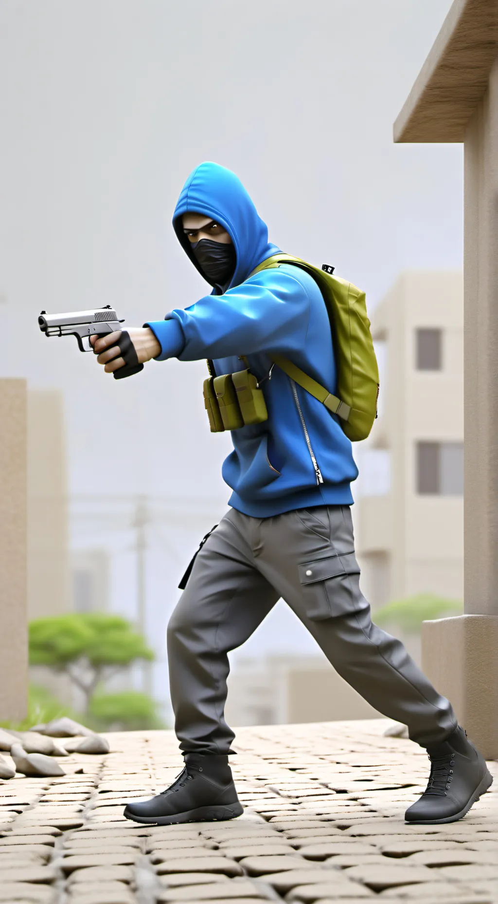 ai character: ??? background