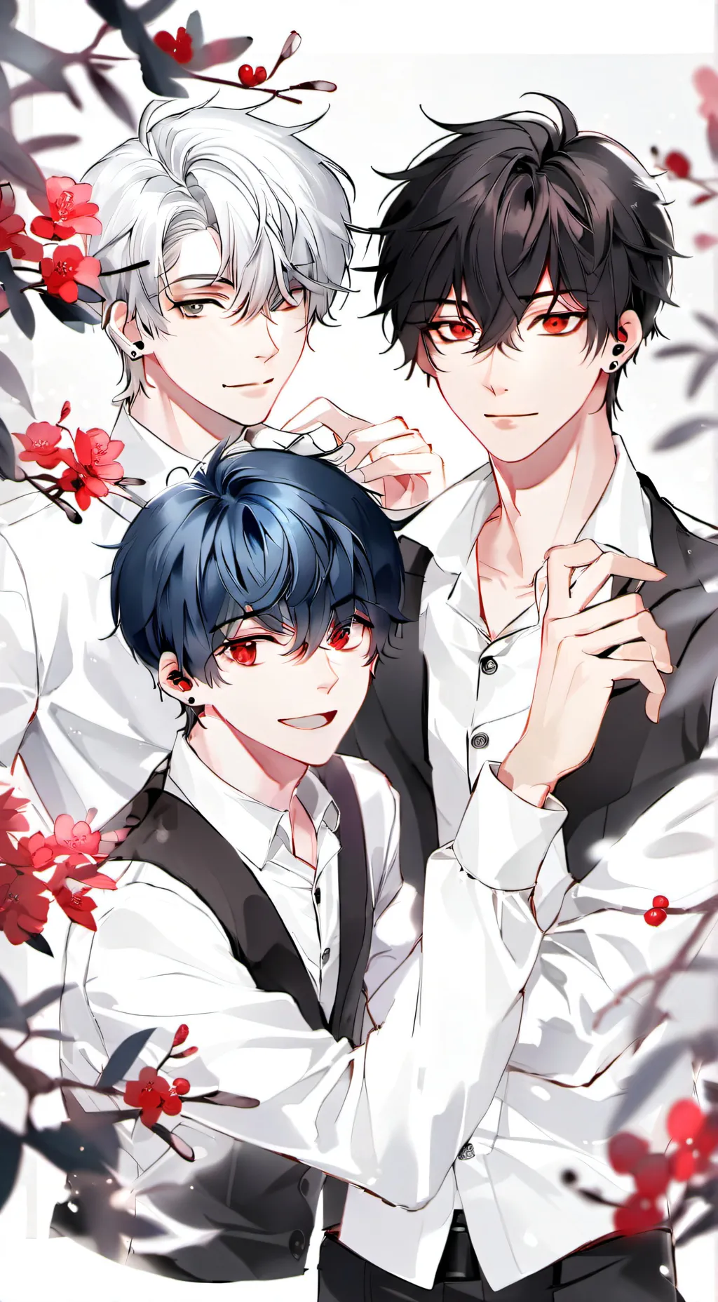 ai character: Gabe, Jacob, Irene background