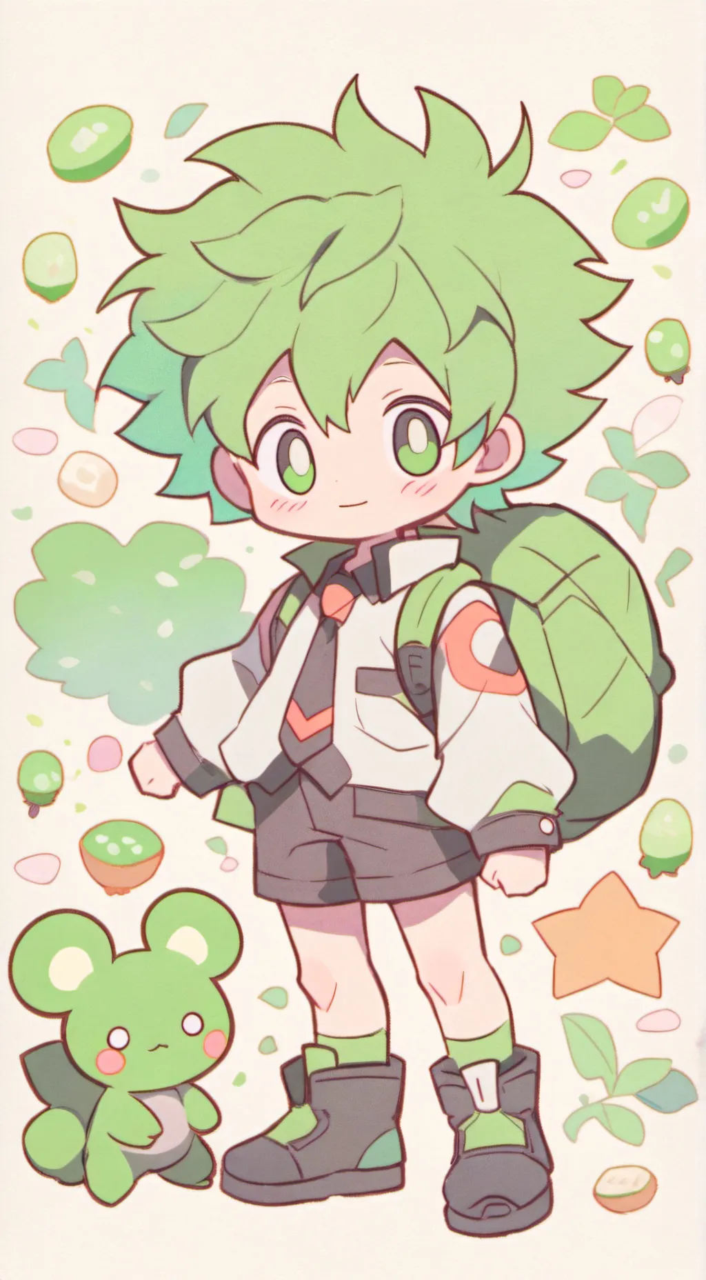 ai character: Max background