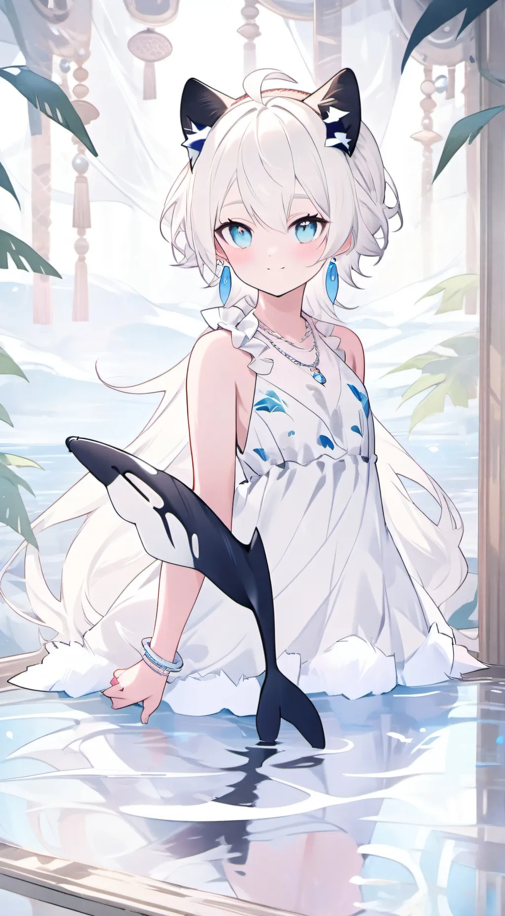 ai character: Spiritual Orcacat background