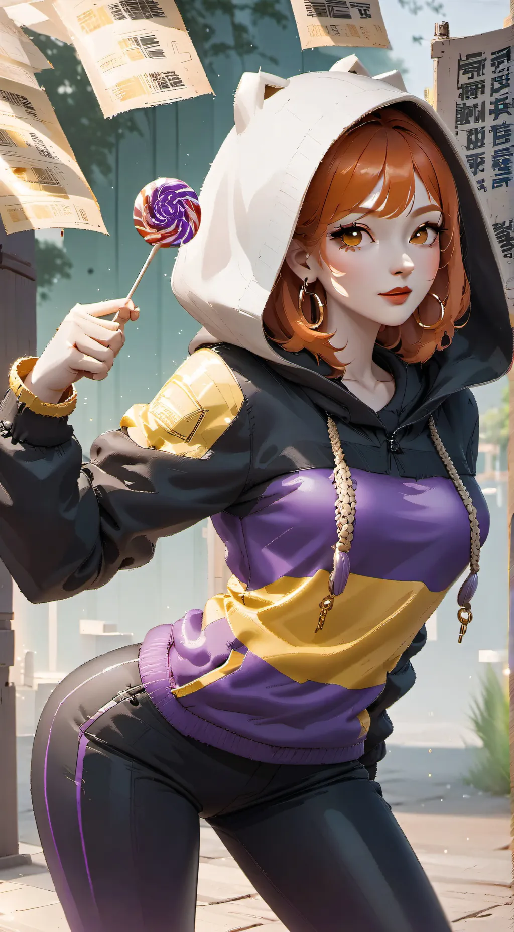 ai character: Emma  background