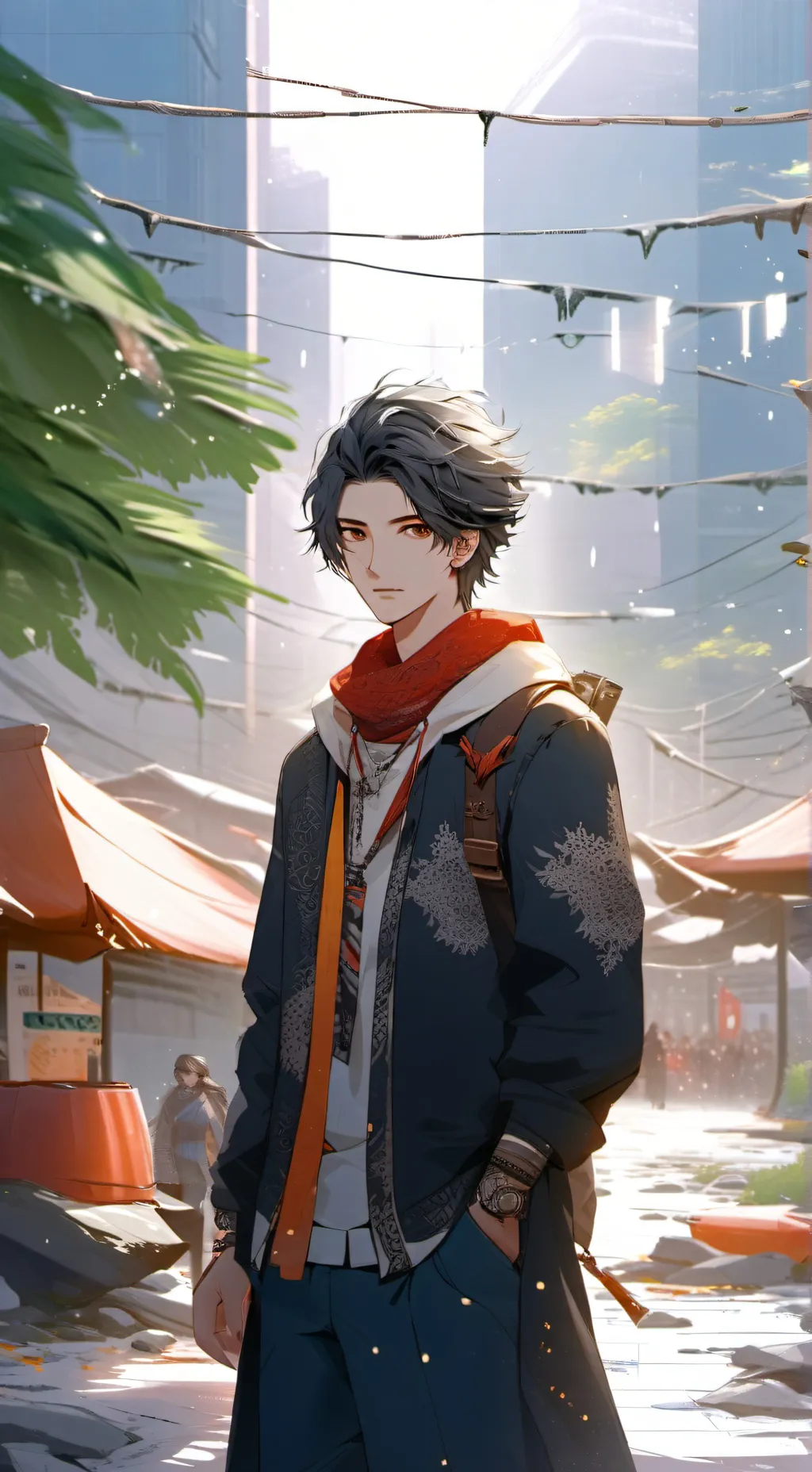 ai character: Blake background