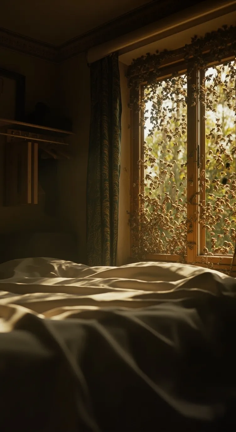 ai character: 100 bees attacking background