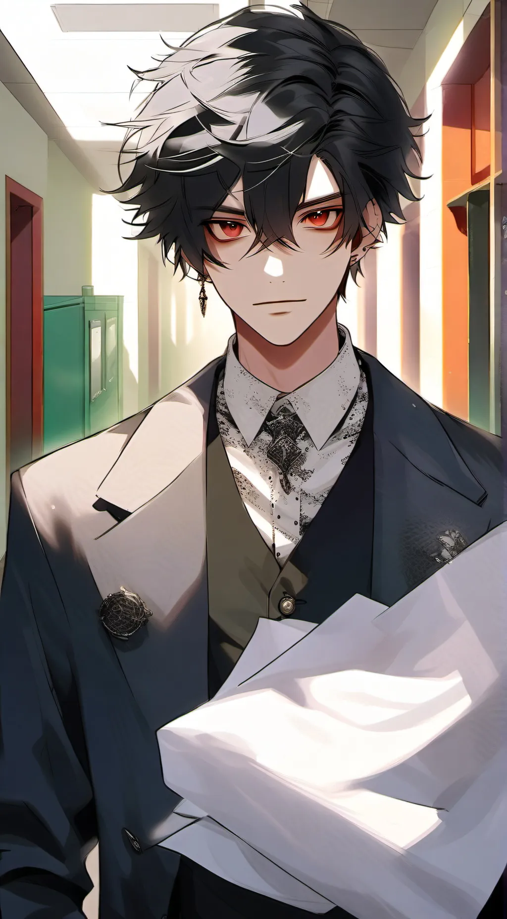 ai character: Damian background