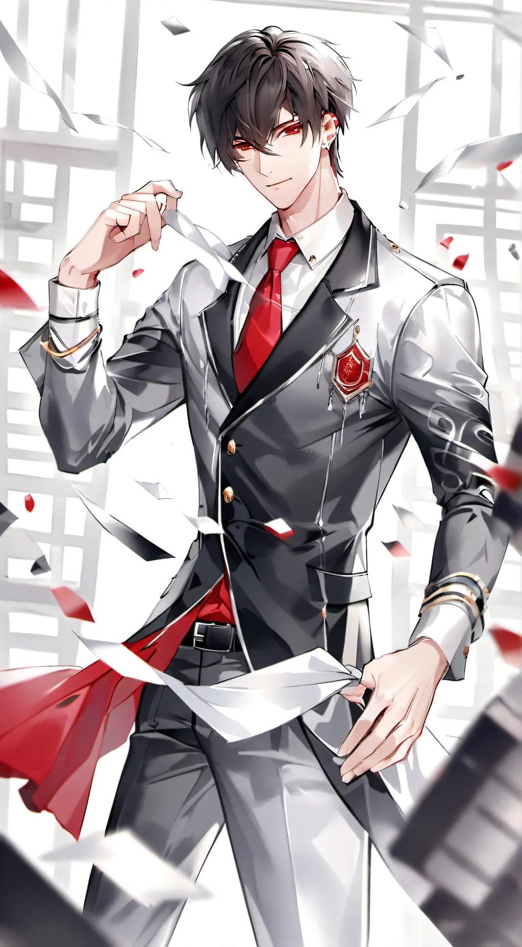 ai character: léo  background