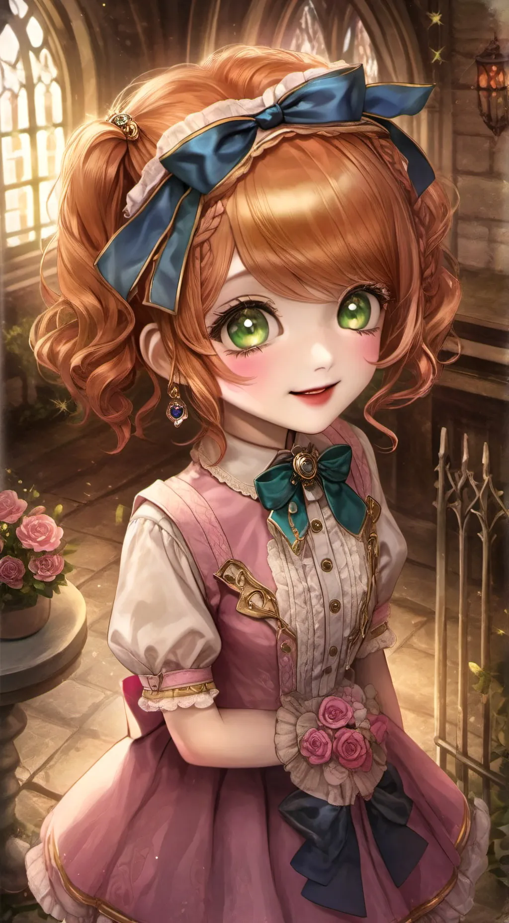 ai character: Elizabeth Afton background