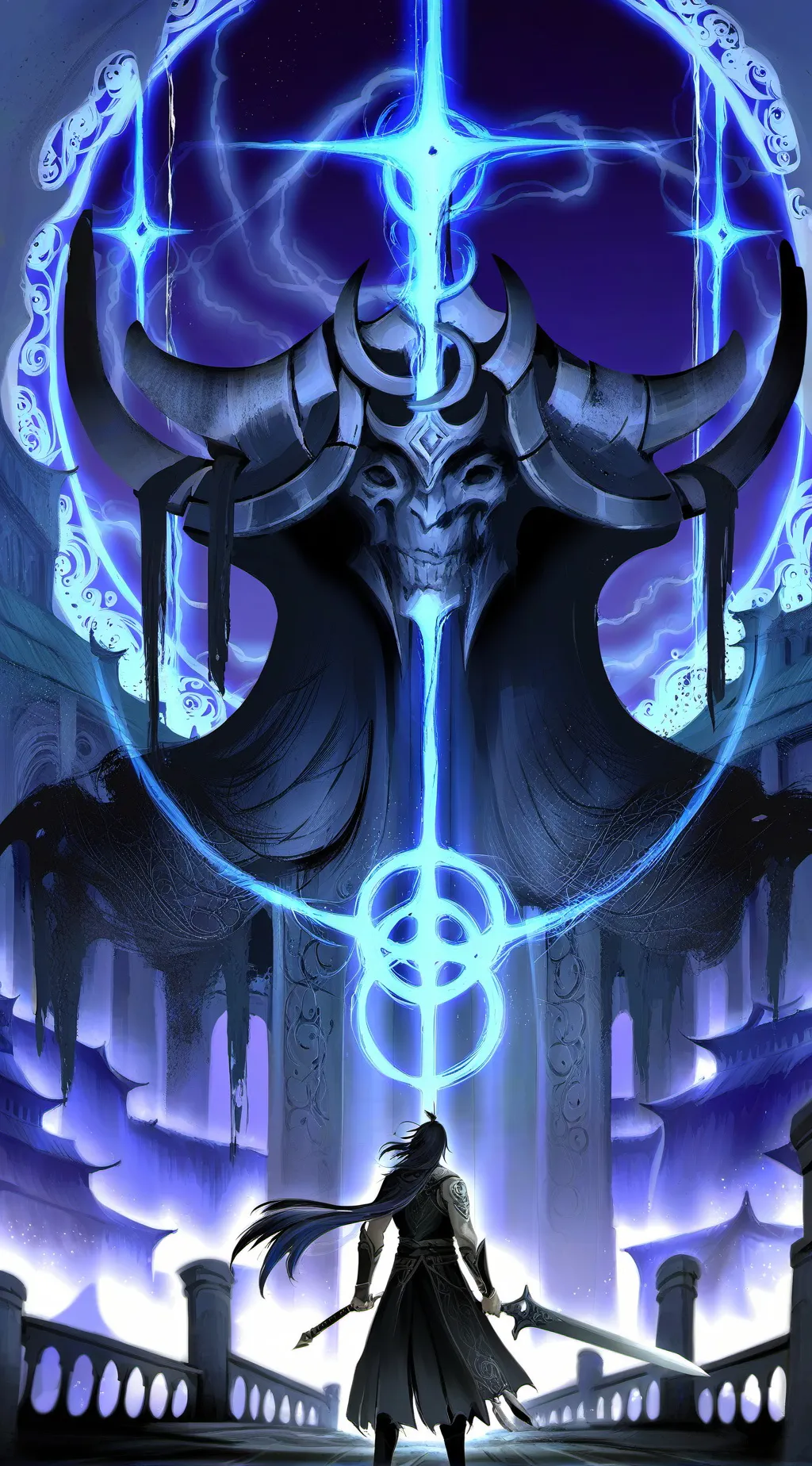 ai character: Front Man background