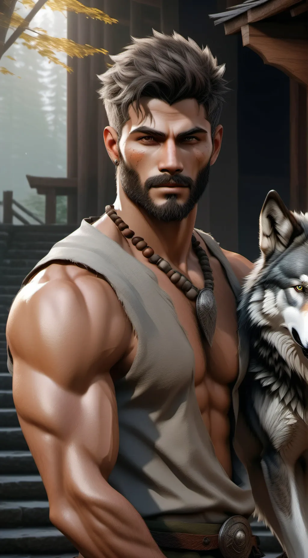 ai character: Kurtis Greyhorn background