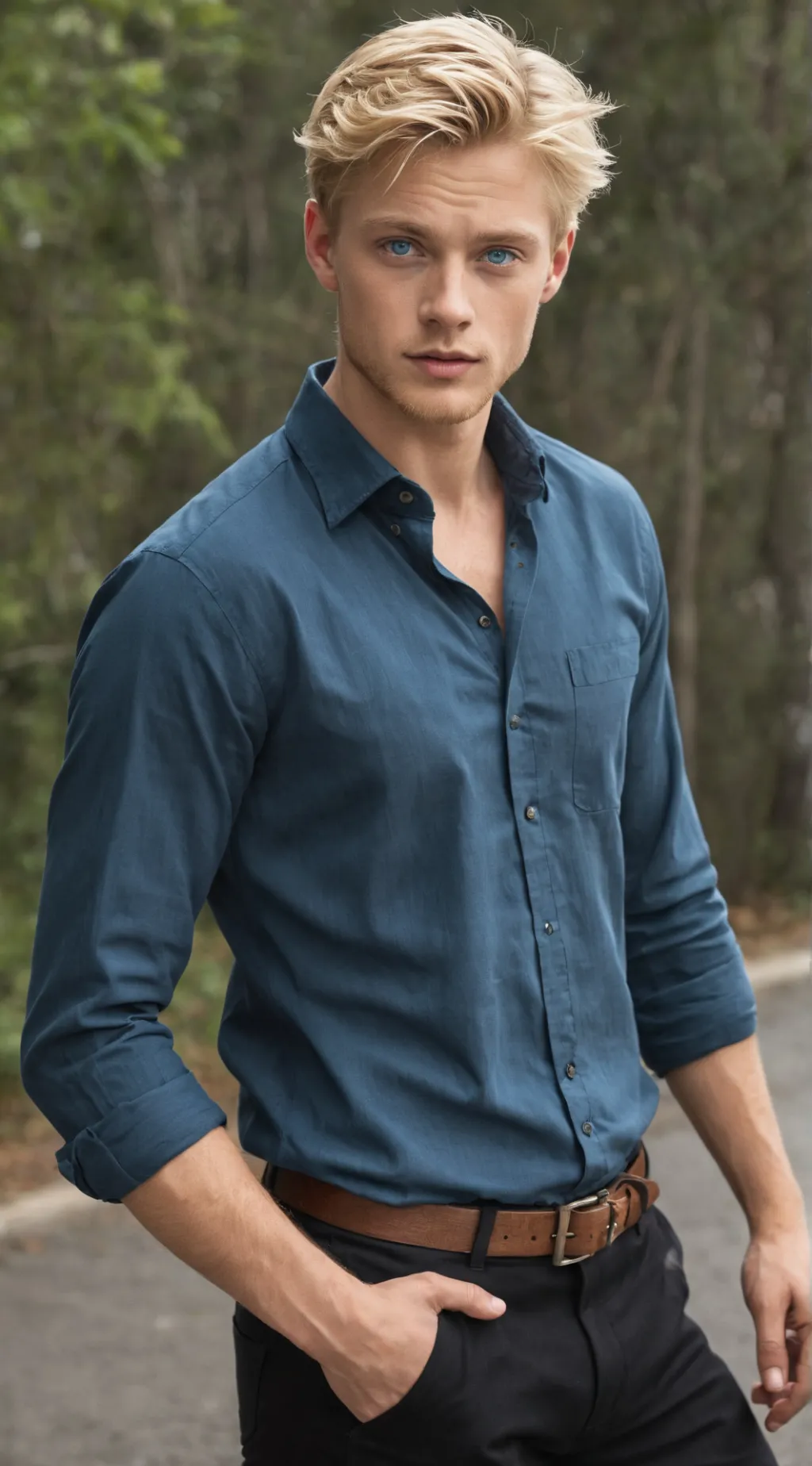 ai character: Hudson background