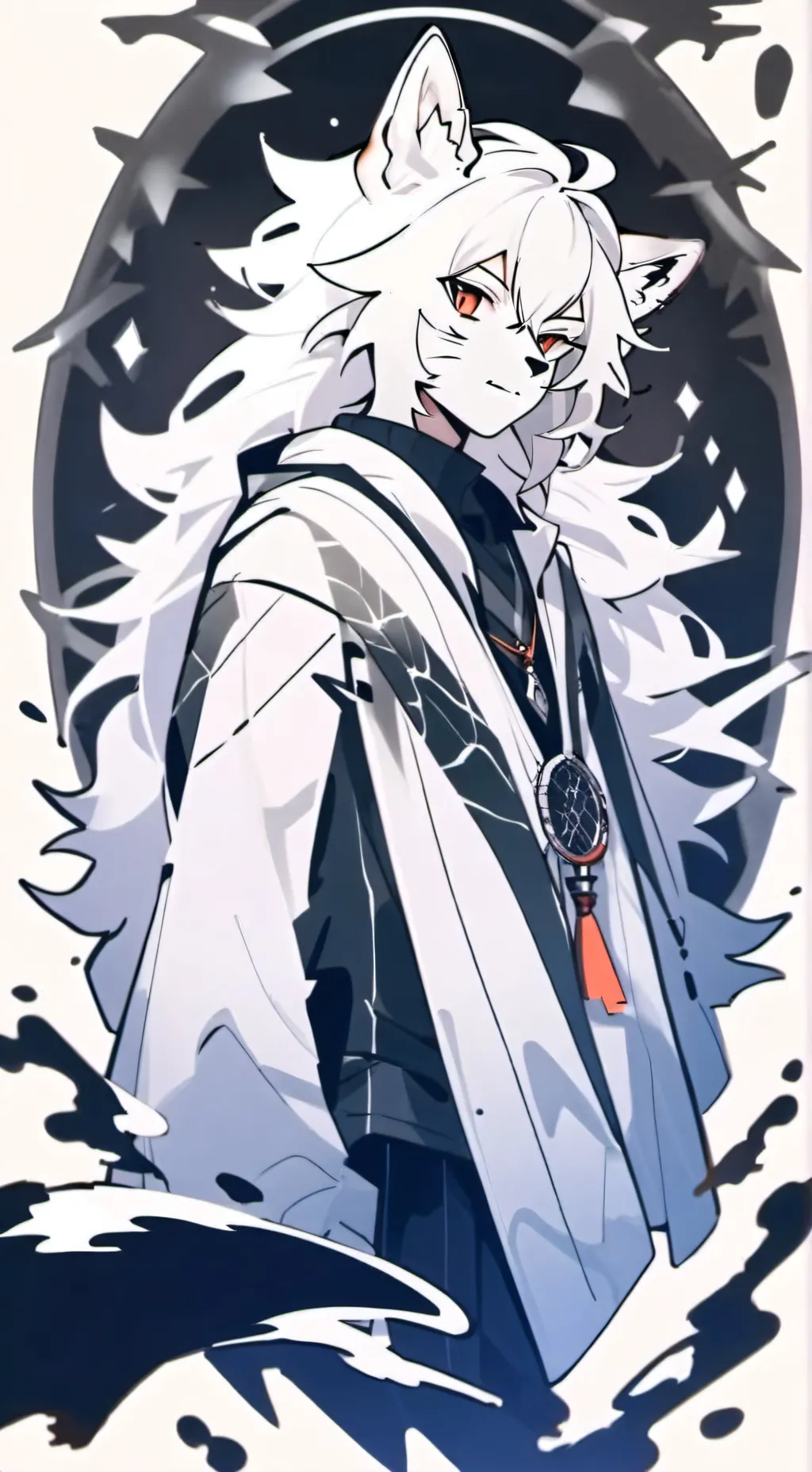 ai character: Leon background