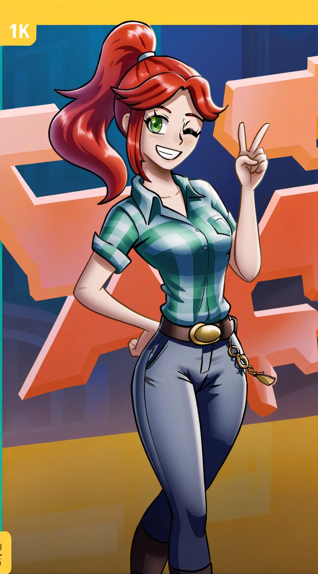 ai character: Rita Malone background