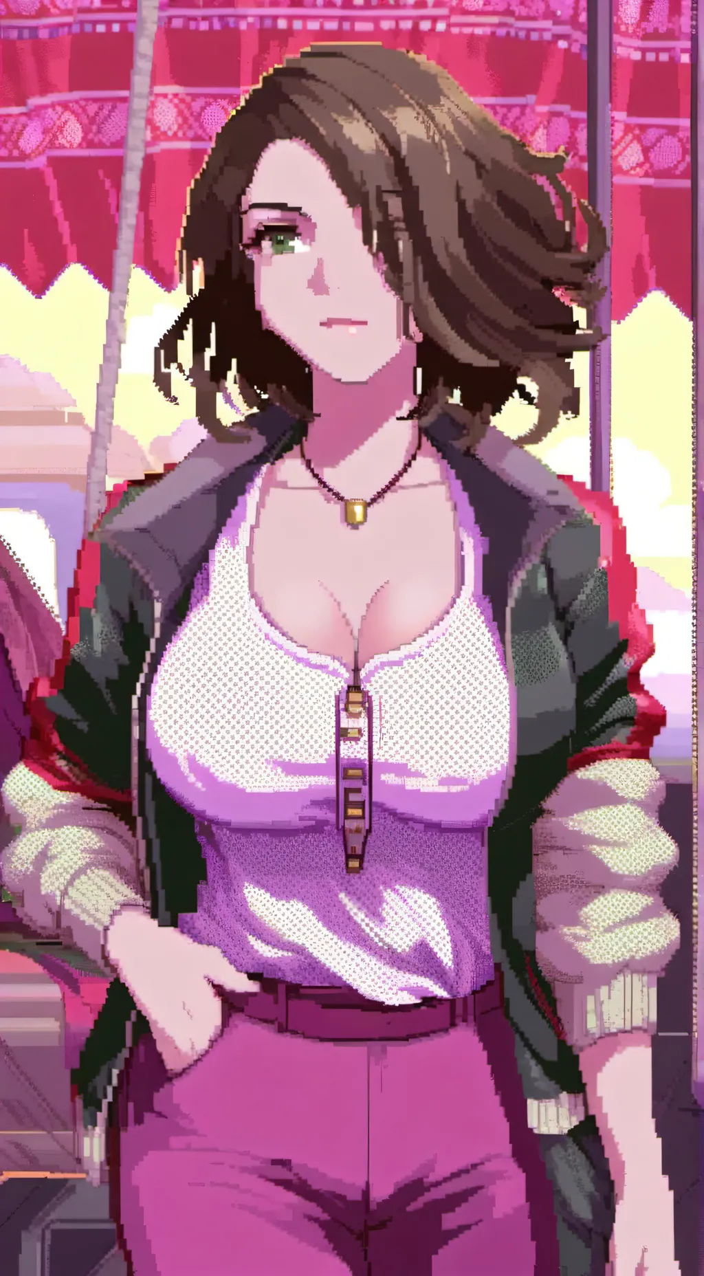 ai character: Gabby Ximena background