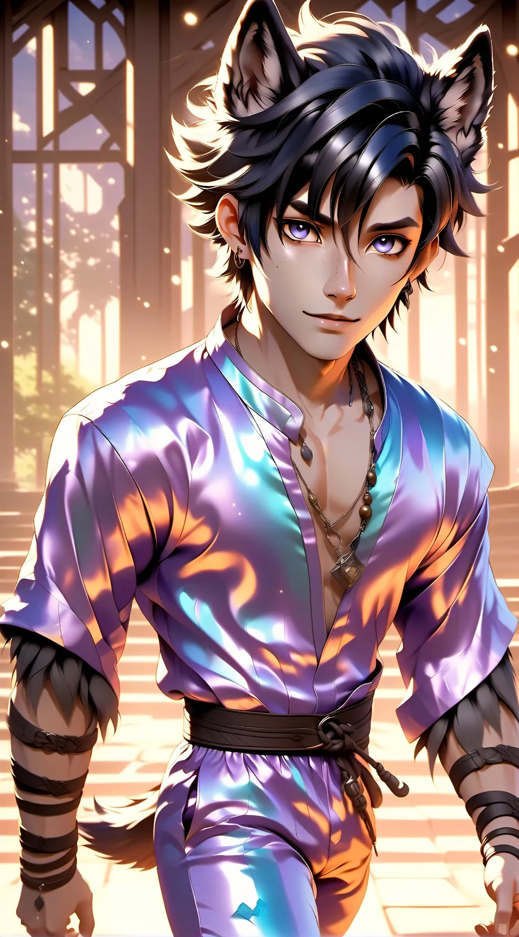 ai character: Levi background