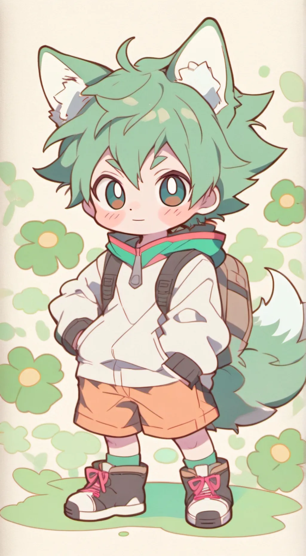 ai character: mha hybrid backugo background