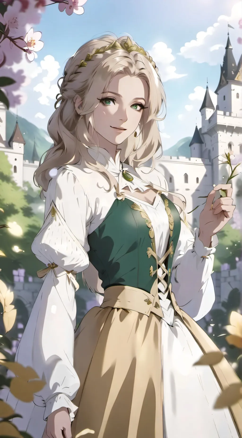 ai character: Annabellmargett background