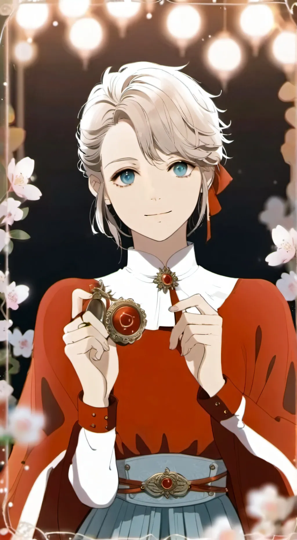 ai character: baby girl  background