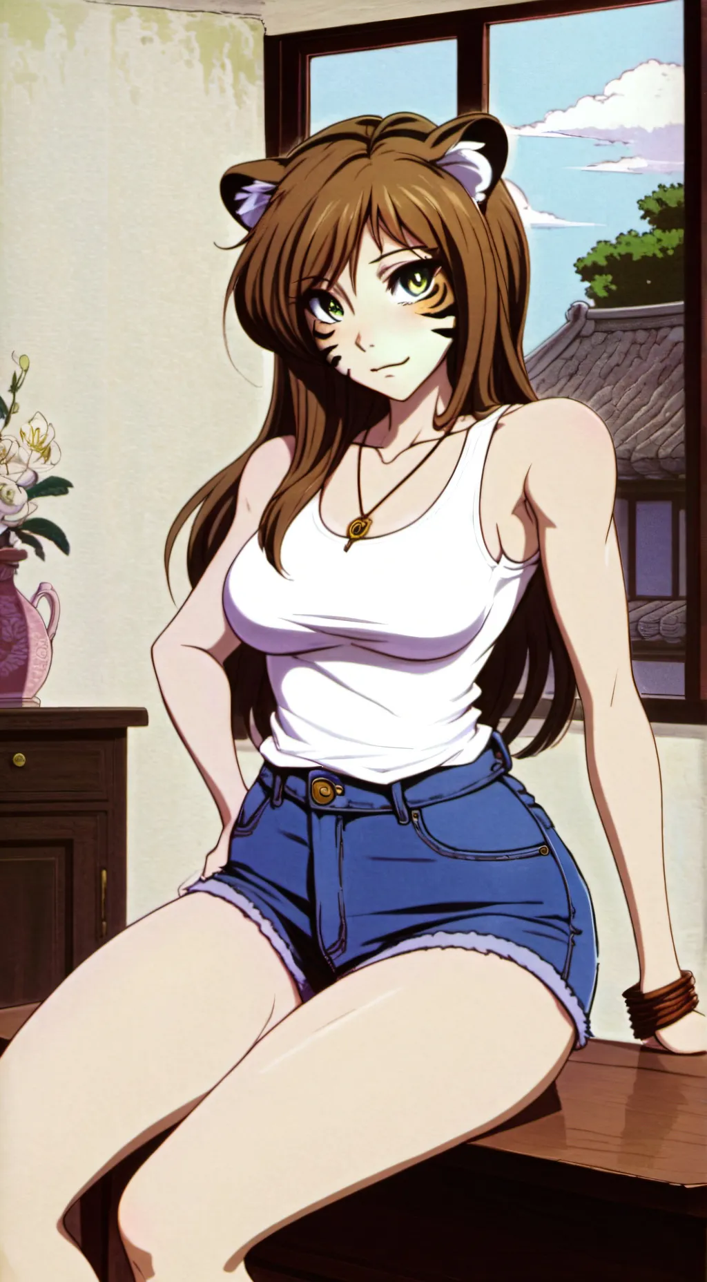 ai character: Nyla background