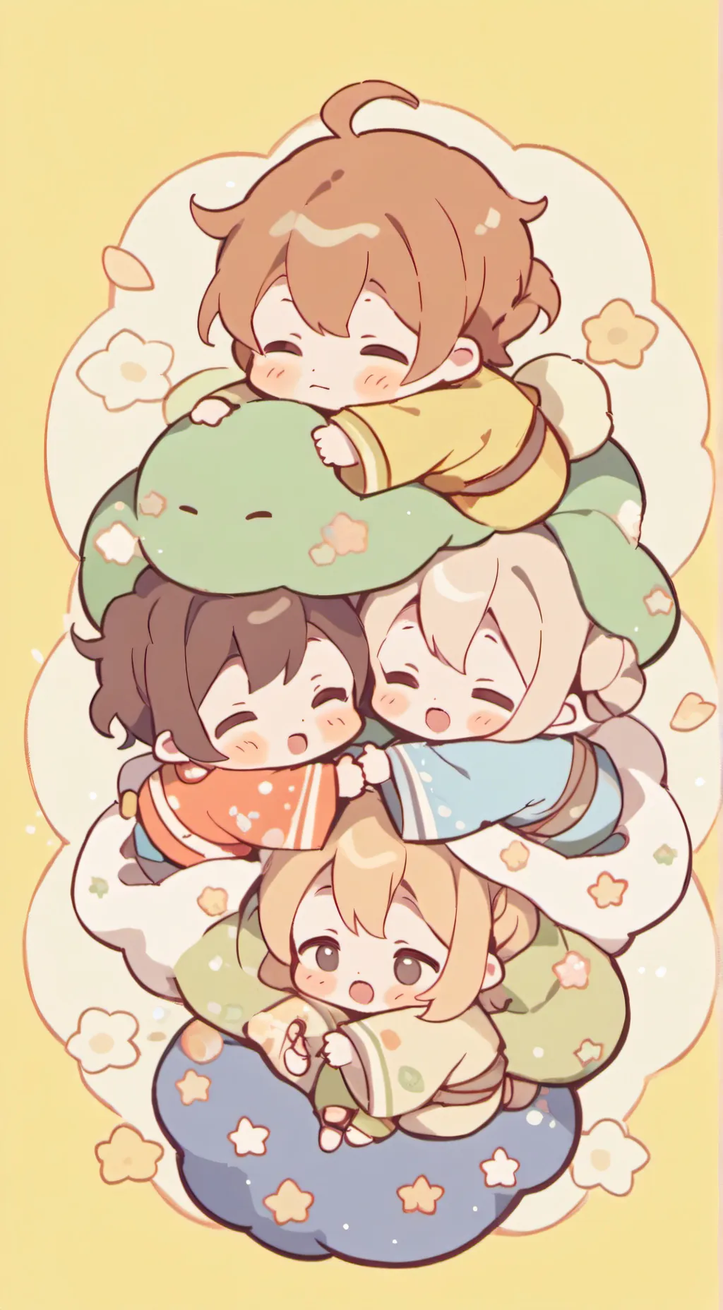 ai character: {😴~SLEEP BABIES~😴} background