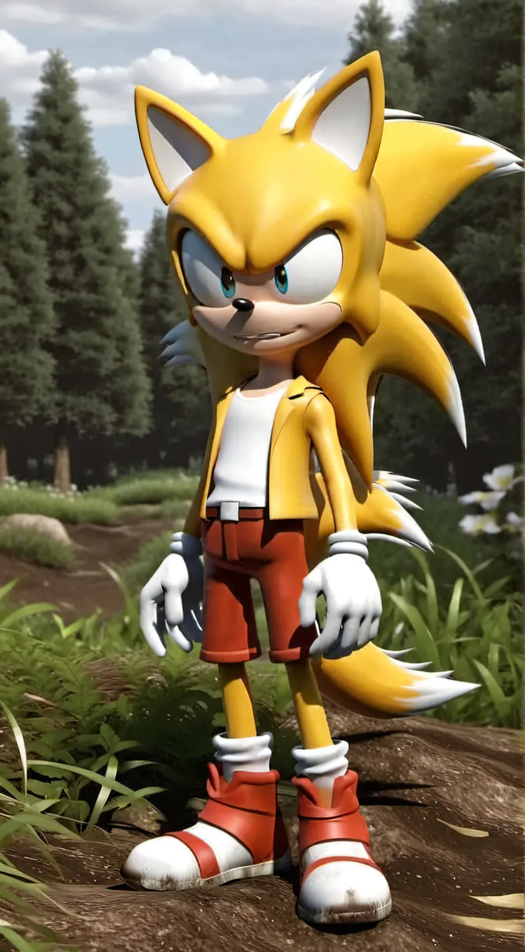 ai character: tails background