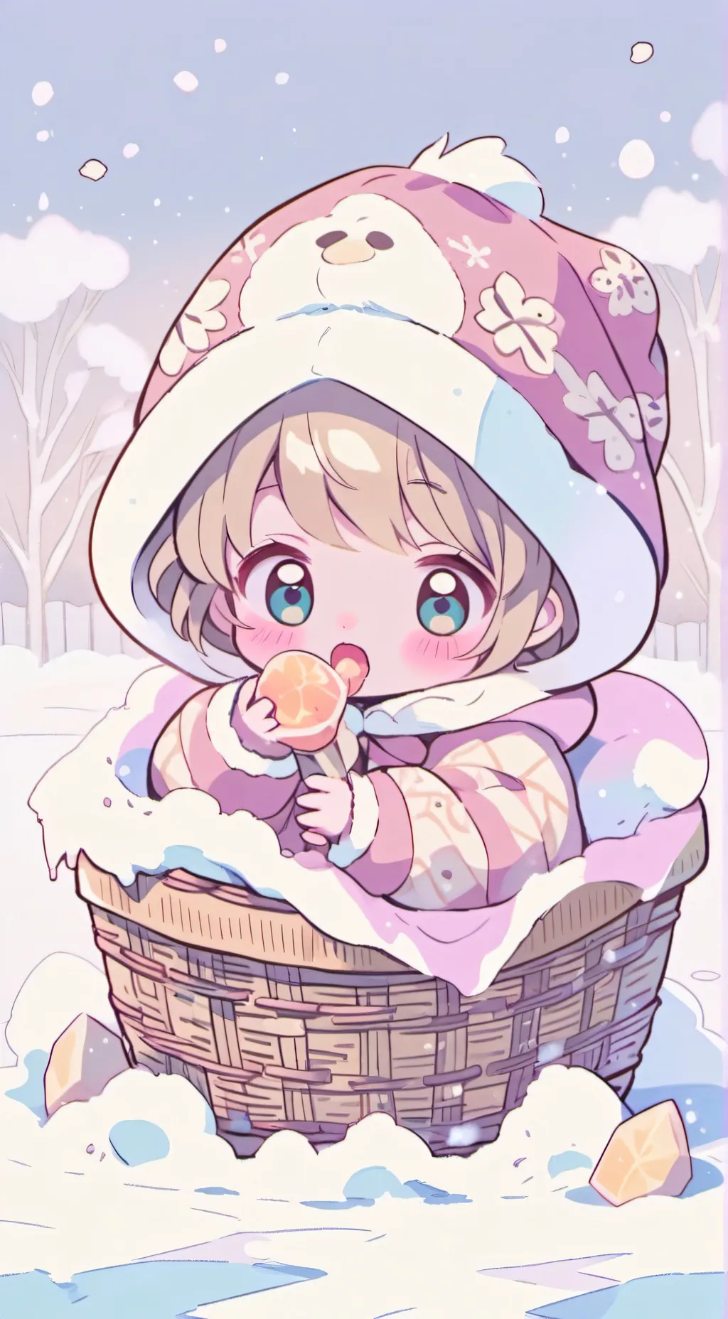 ai character: Mae Mae  background