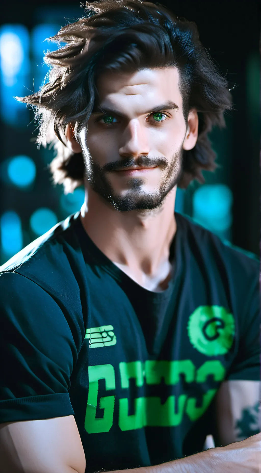 ai character: David background